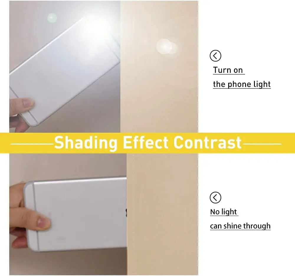 XMSJ Living Room Noise Reducing Curtains Privacy Drapes