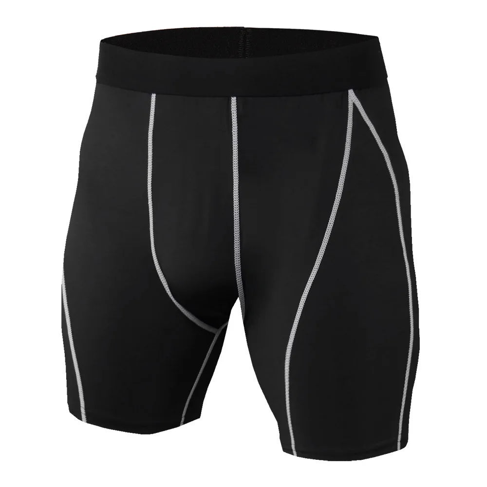Mens Compression Shorts Quick Dry Training Pants Running