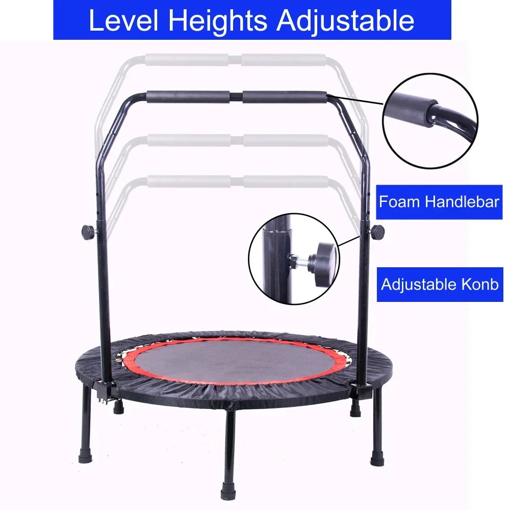 Mini Exercise Trampoline for Indoor Fitness Rebounding