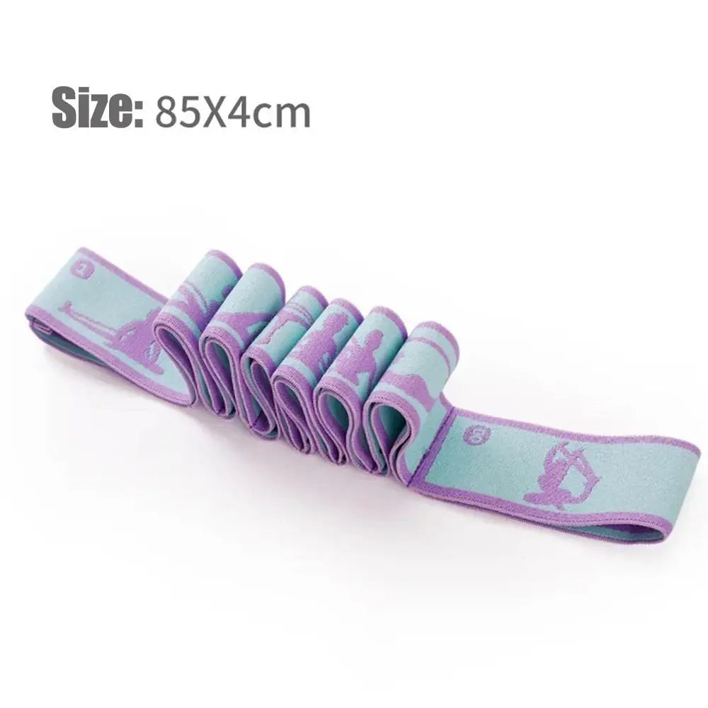 Yoga Stretching Belt Resistance Band For Home Pilates