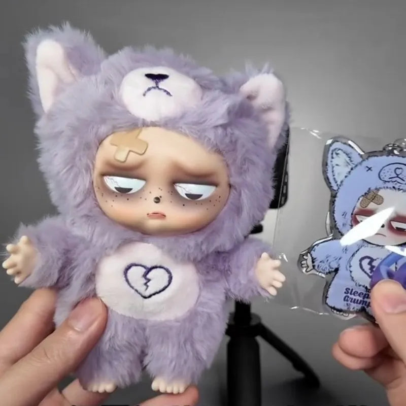 Sleepless Grumpipi Series Blind Box Vinyl Cute Doll Action Figure Kawaii Lovely Dolls Mystery Box Surprise Bag Pendant Decor Toy