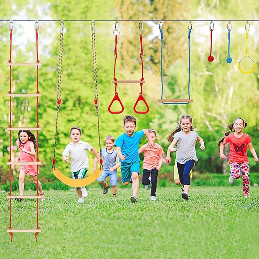 Warrior Obstacle Course For Kids And Adults 65FT