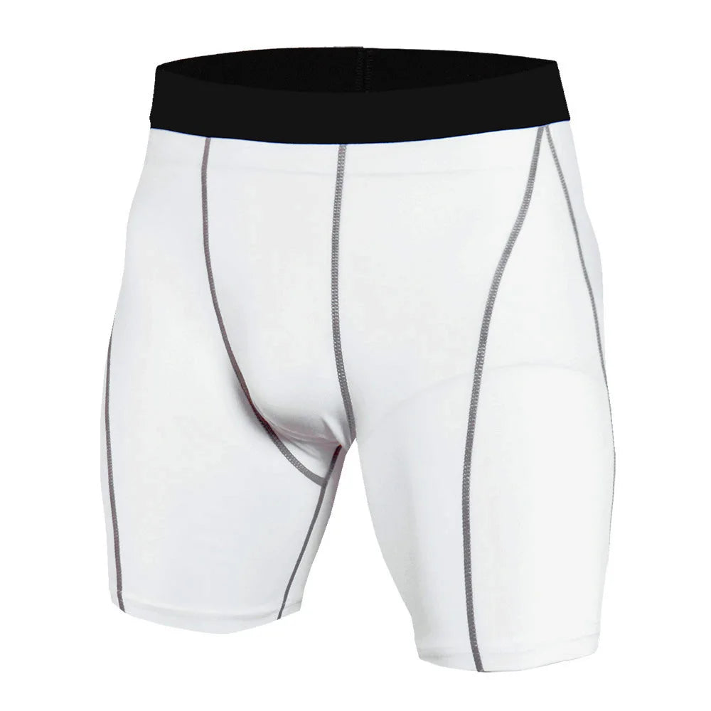 Mens Compression Shorts Quick Dry Training Pants Running
