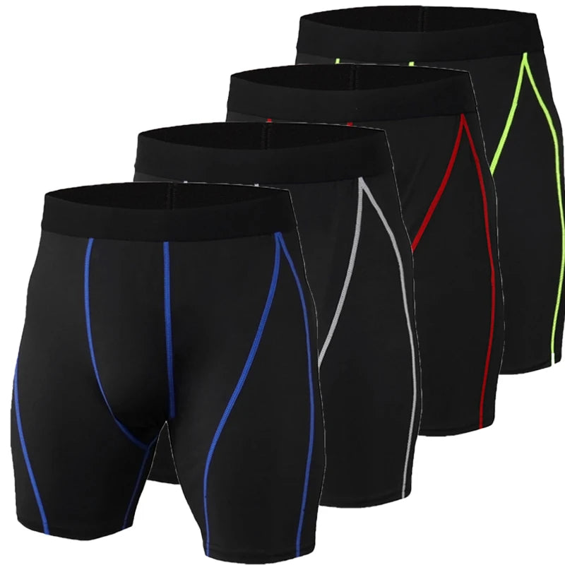 Mens Compression Shorts Quick Dry Training Pants Running