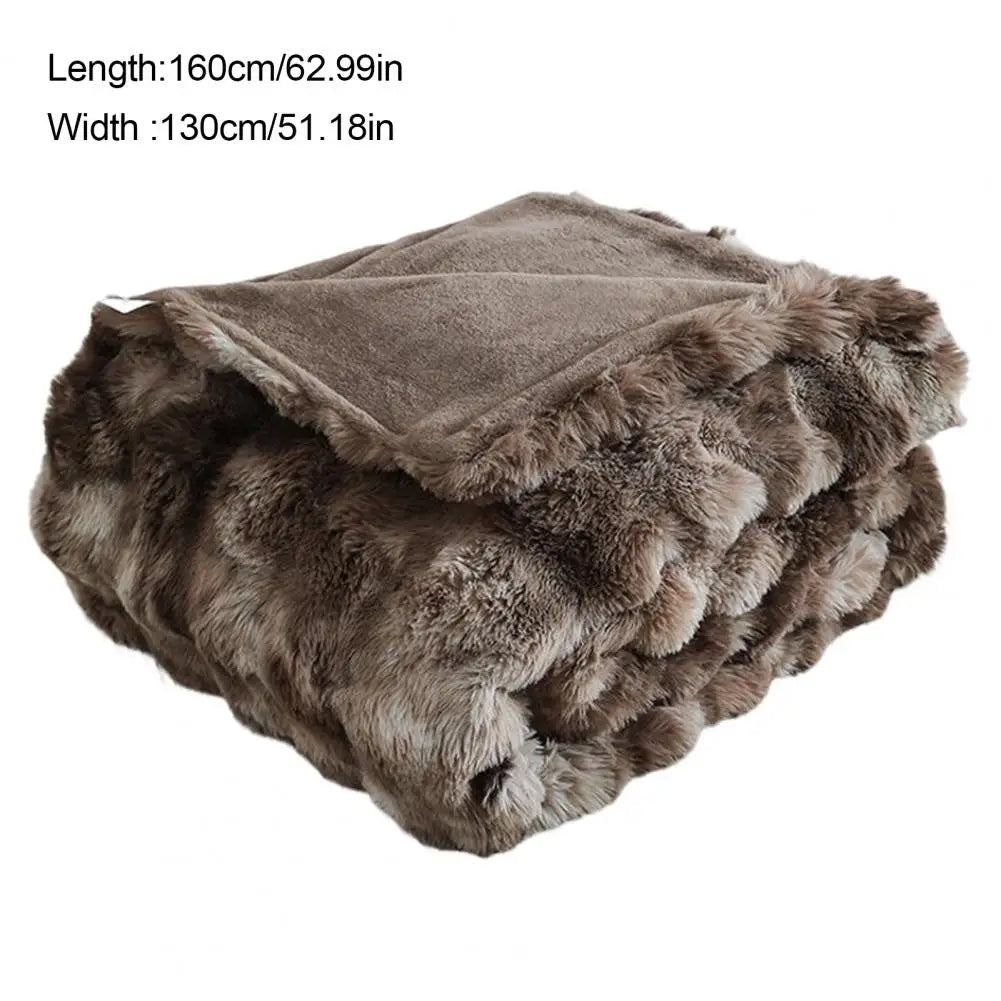 Craft of Weaving Lightweight Bubble Plush Blanket Travel