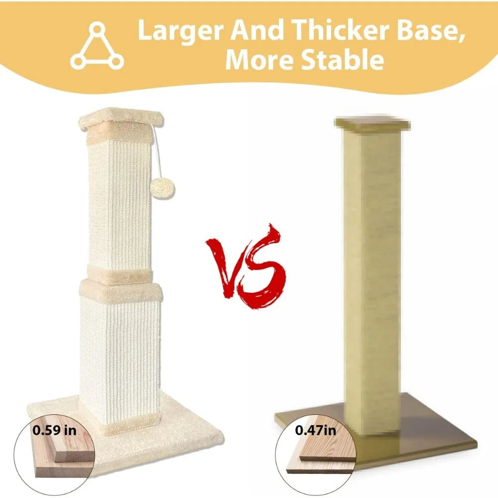 Fujian Cat Scratching Post For Large Indoor Cats Durable