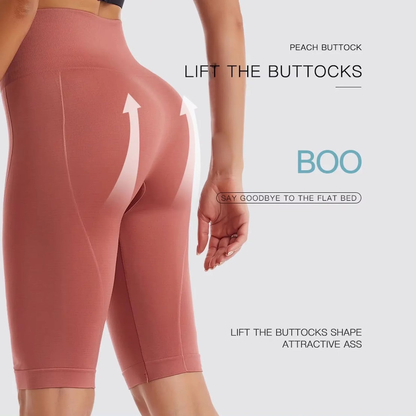 Vital Spark High Waist Biker Shorts Women Yoga Fitness