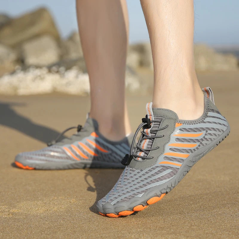 COMFYTRIP Five Toe Barefoot Water Shoes Outdoor Quick Dry
