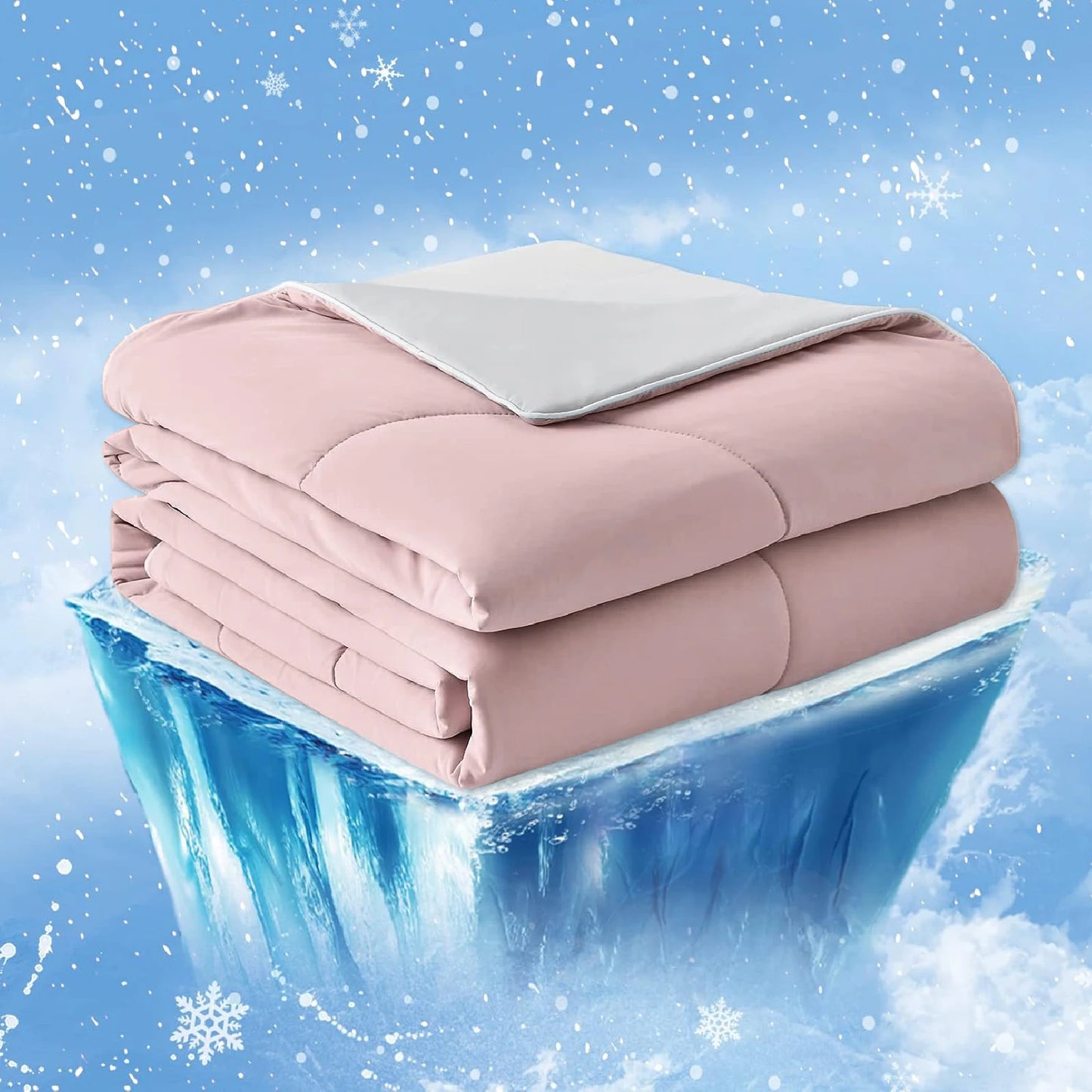 ShandongCraft Cooling Blanket Reversible Night Sweats