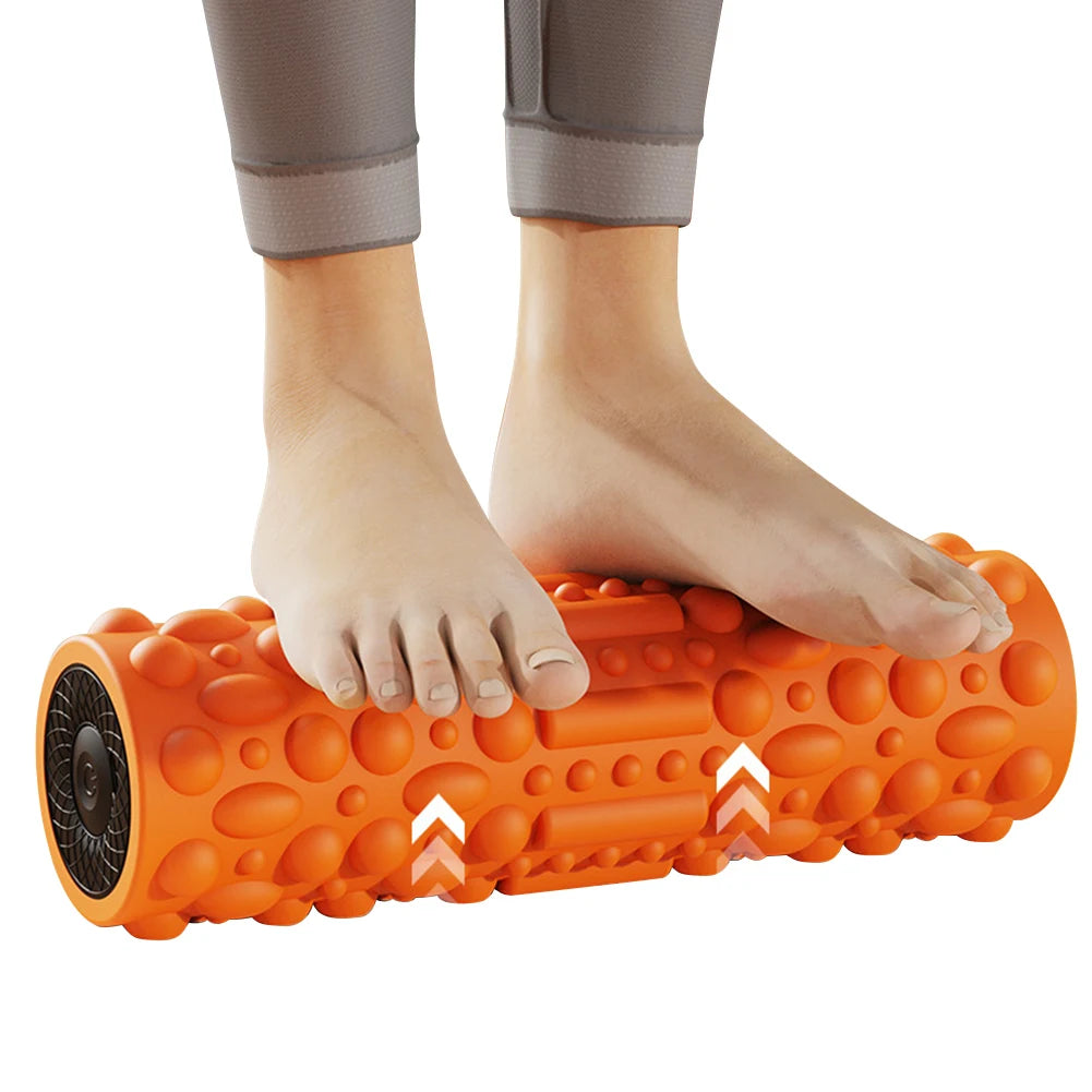 JOCESTYLE Electric Vibrating Foam Roller Massager 5 Modes