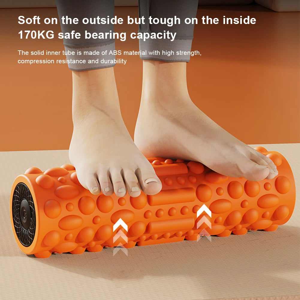 JOCESTYLE Electric Vibrating Foam Roller Massager 5 Modes