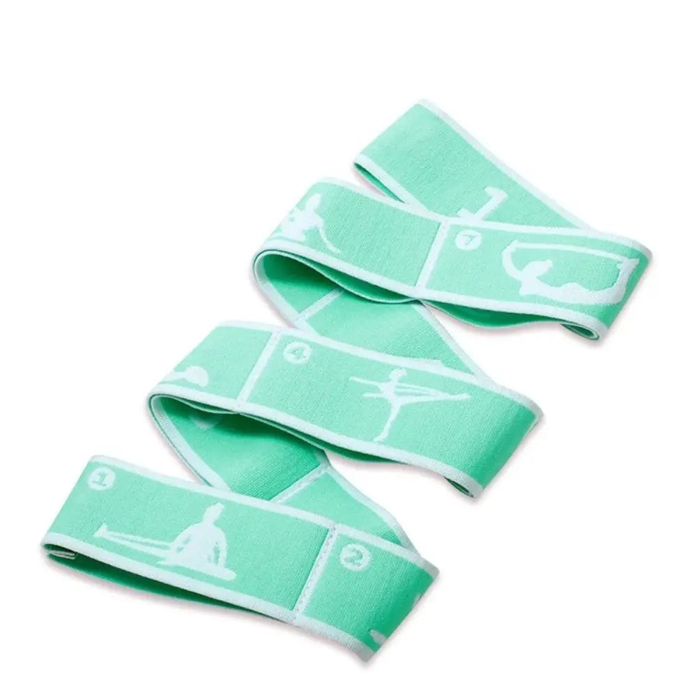 Yoga Stretching Belt Resistance Band For Home Pilates