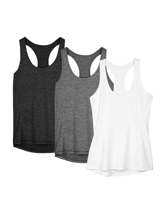 OVESPORT Women Quick Dry Loose Yoga Tank Tops For Workout