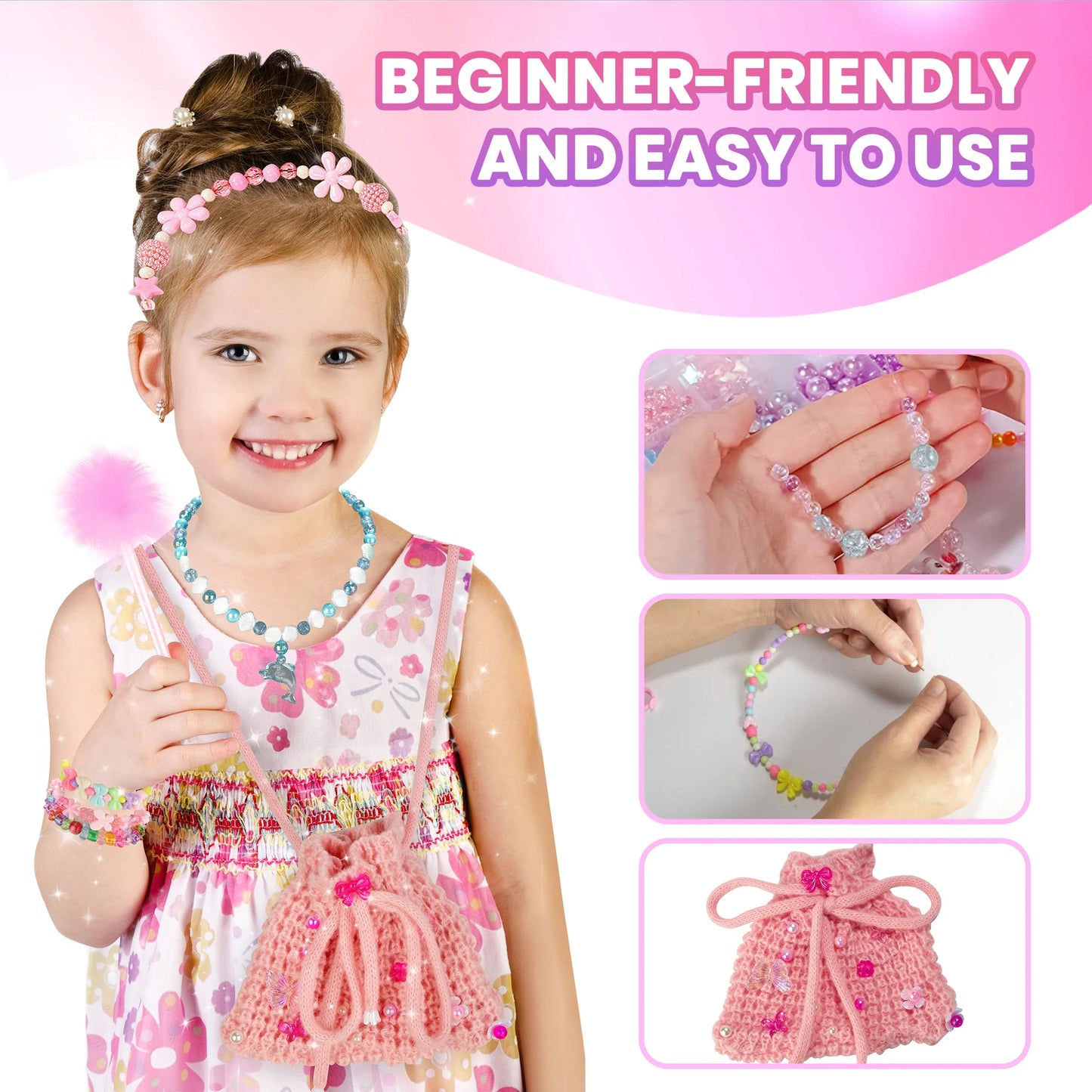 Friendship Bracelet Making Kit Creative DIY Jewelry Set