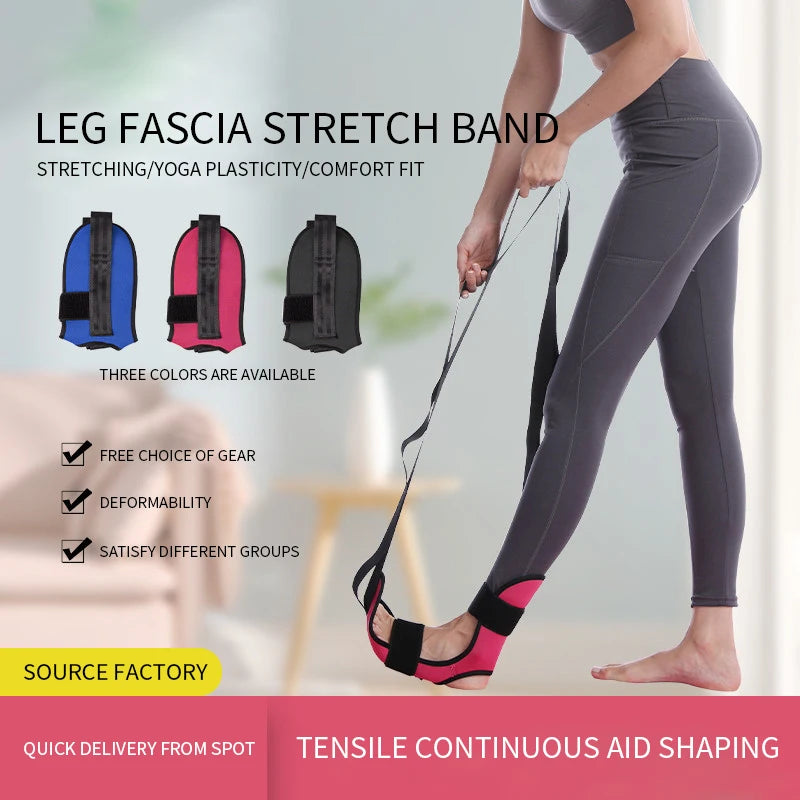 GOUNOD Foot And Calf Stretcher Strap For Plantar Fasciitis