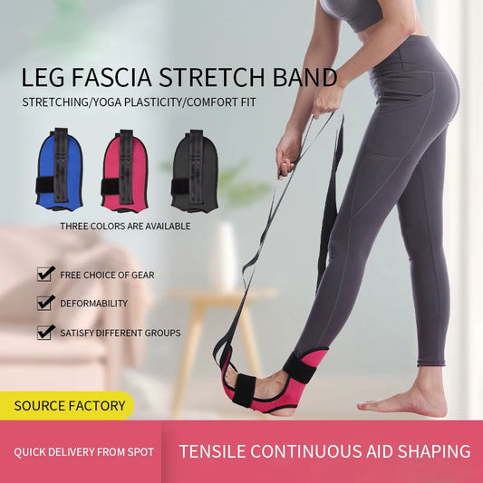 GOUNOD Foot And Calf Stretcher Strap For Plantar Fasciitis