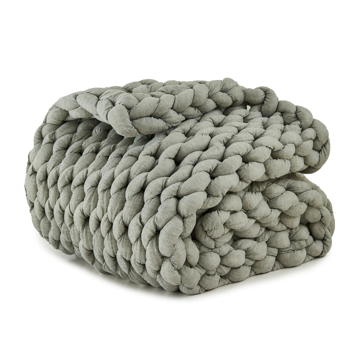 Simple Opulence Chunky Knit Weighted Blanket For Adults