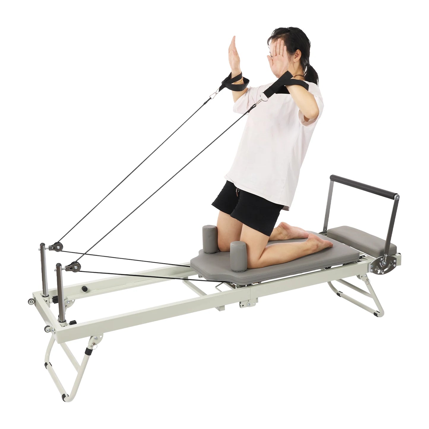 Foldable Pilates Reformer Machine For Multifunctional Yoga
