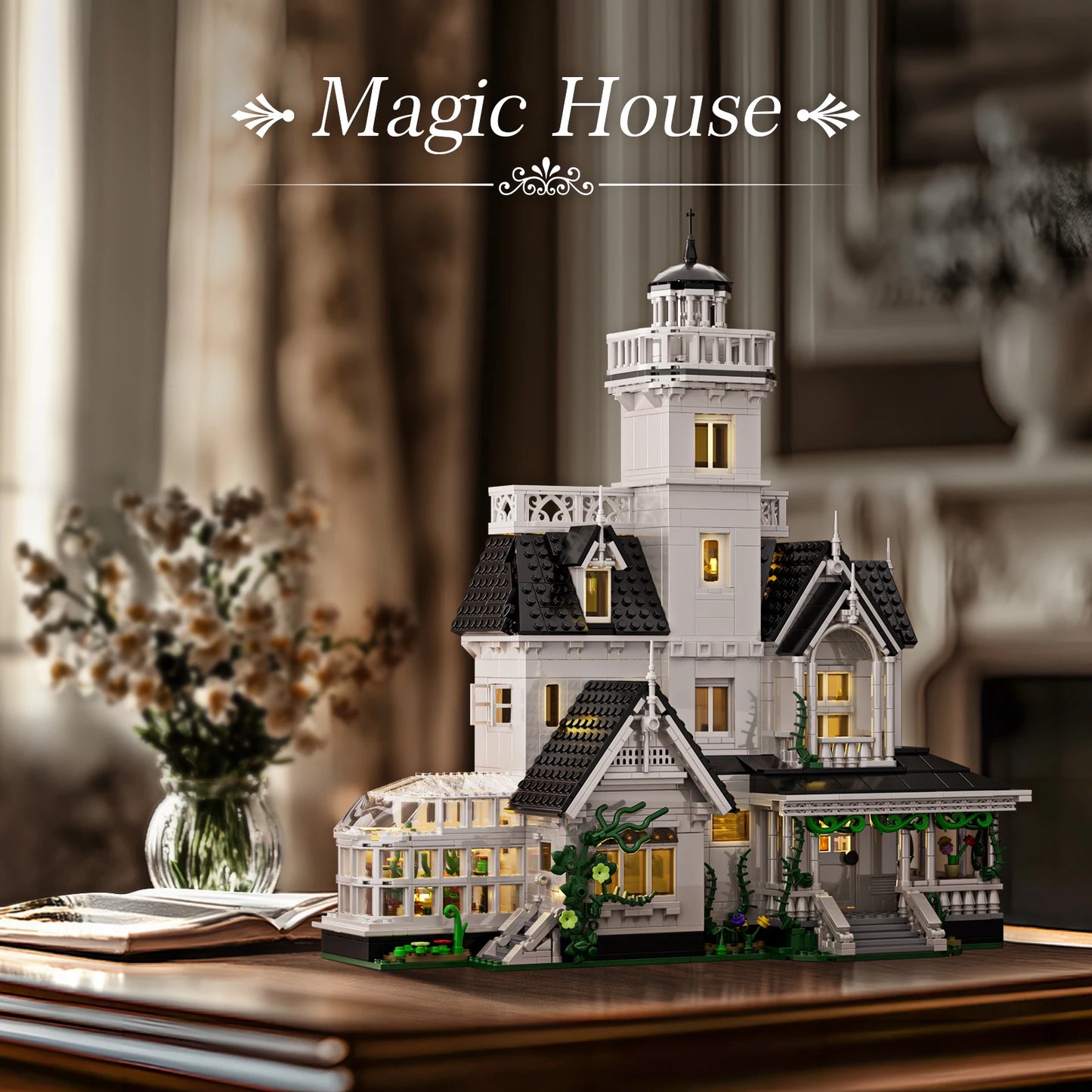 Owens Magic House Blocks Set 1800 Pieces Architecture Model
