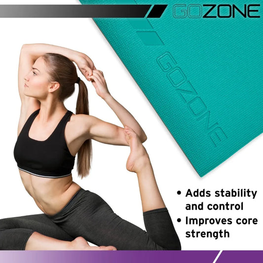 Hignconcerned Premium PVC Non Slip Yoga Mat For Workouts