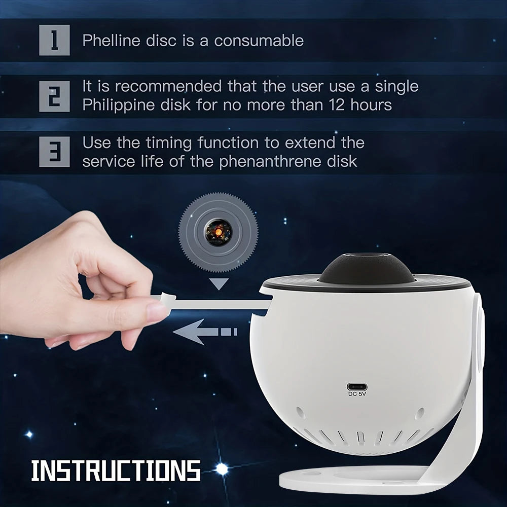 Mexllex 13 In 1 Galaxy Ultral Star Projector Night Light