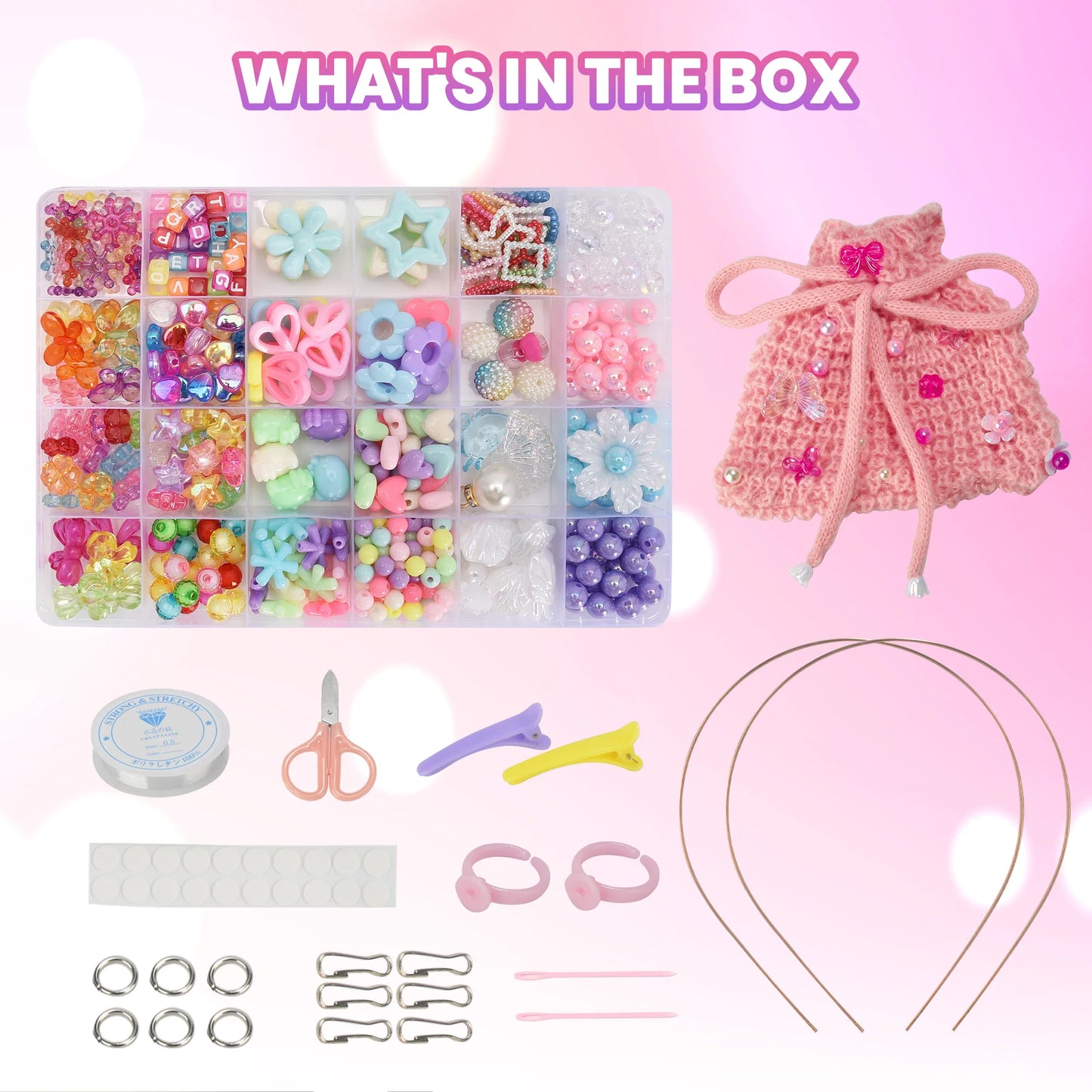 Friendship Bracelet Making Kit Creative DIY Jewelry Set