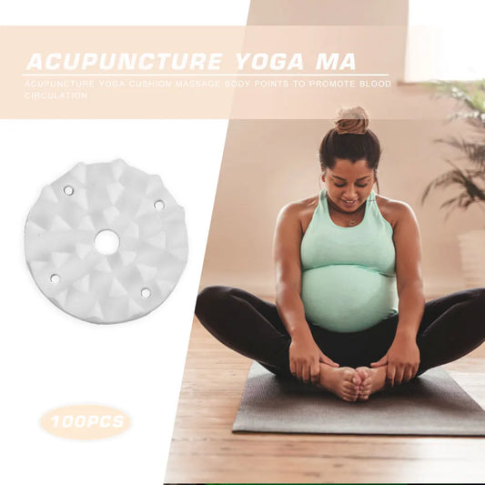 Lotus Acupressure Yoga Mat Spikes For Safe Exercise