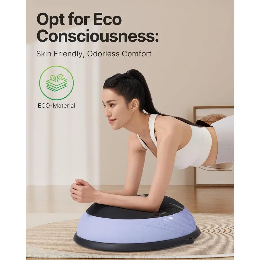 SHXI Balance Ball Trainer Anti Slip Half Yoga Ball Pro