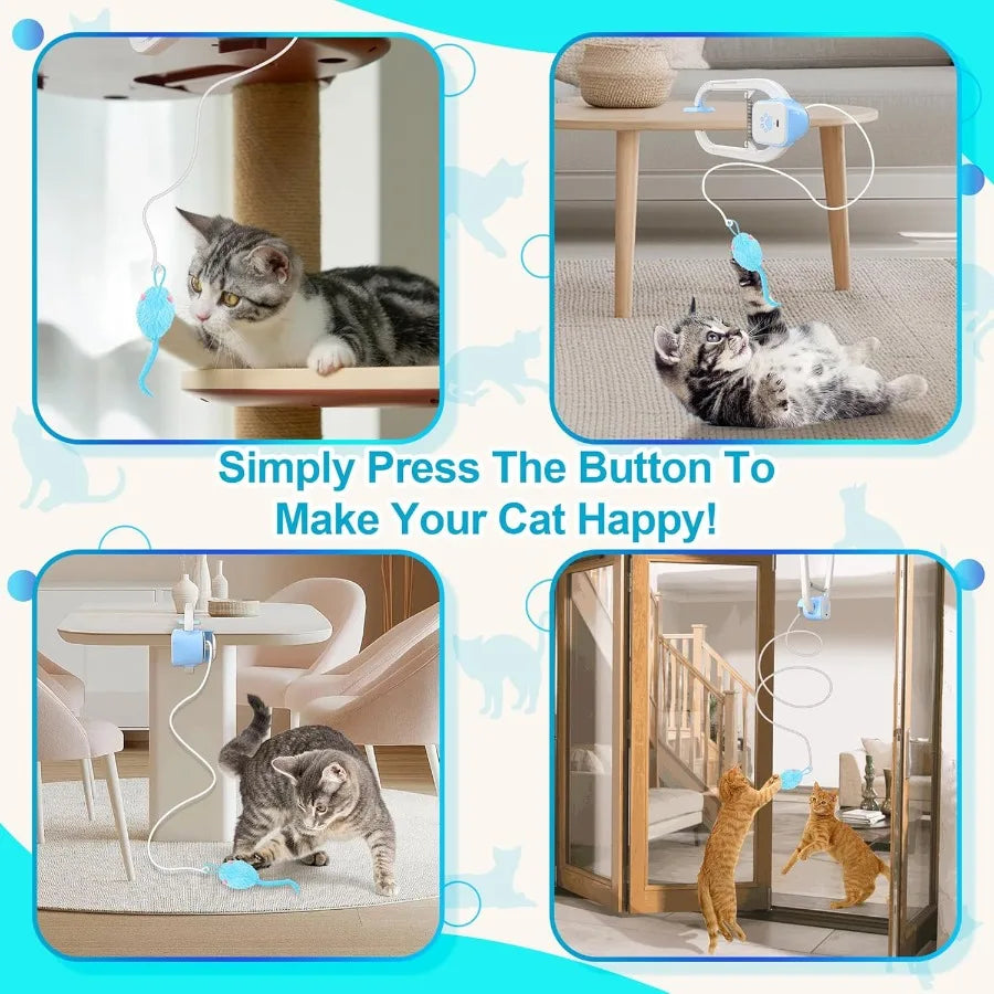 Guizhou Smart Interactive Cat Toy Remote Control USB Rechargeable