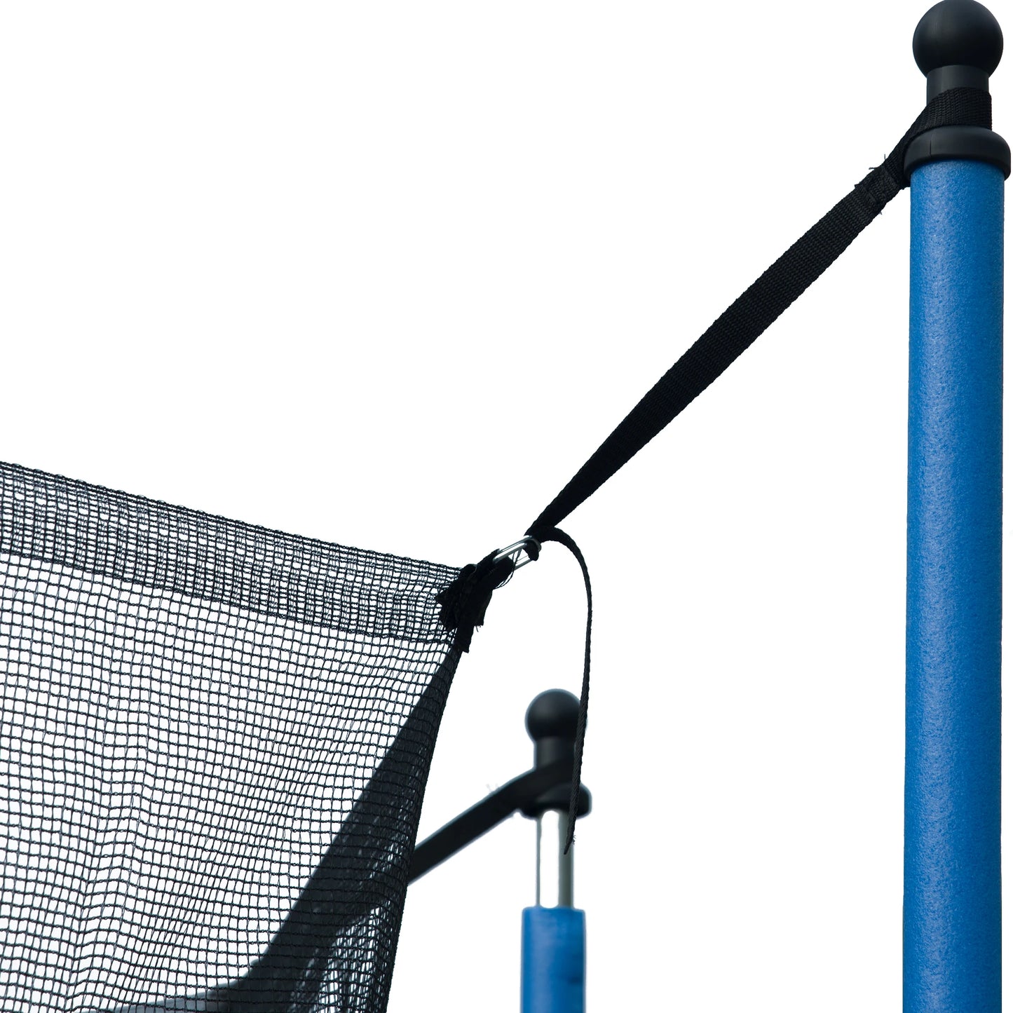 HiMISS 14FT Outdoor Trampoline With Backboard And Enclosure