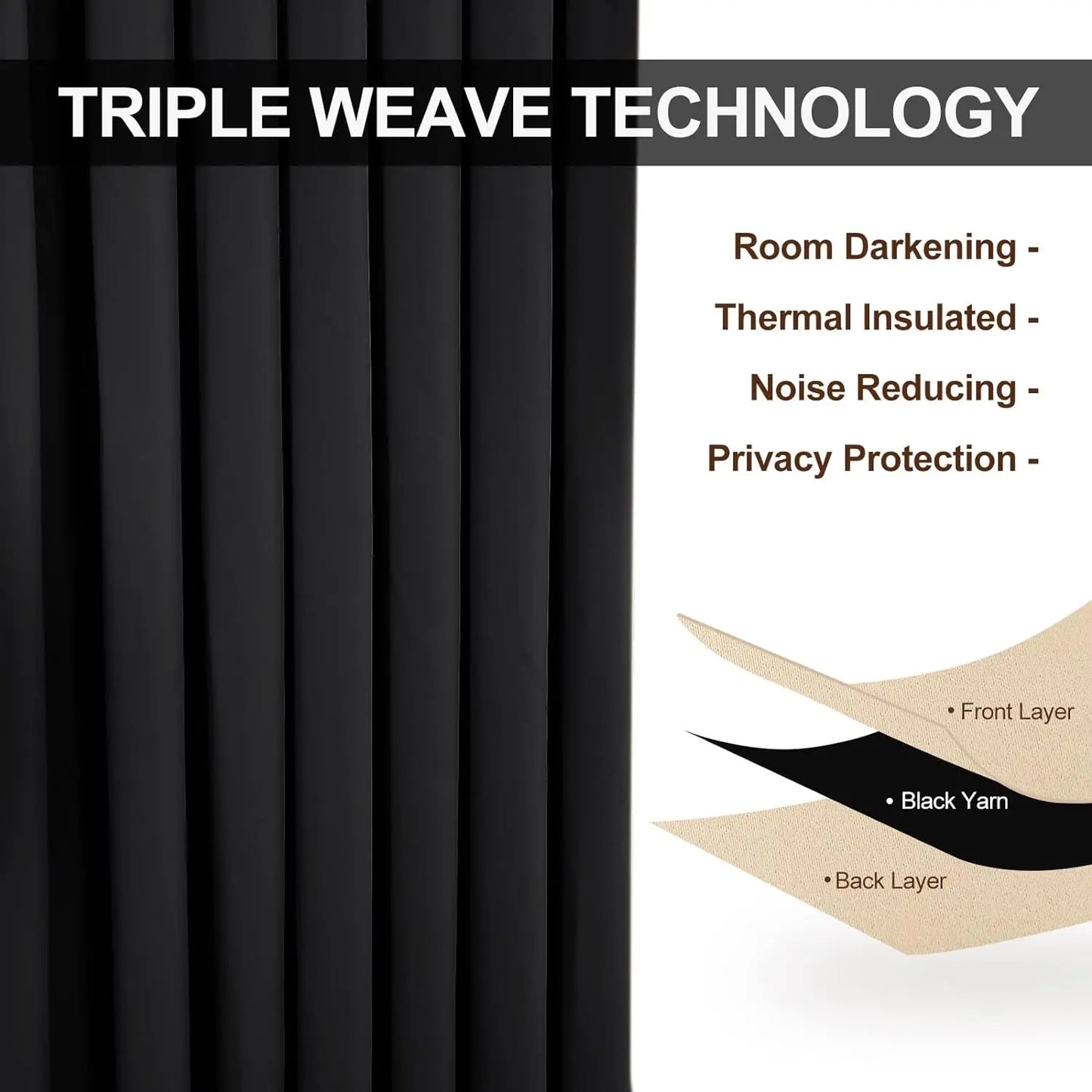 Zhejiang Blackout Room Divider Curtain Noise Control