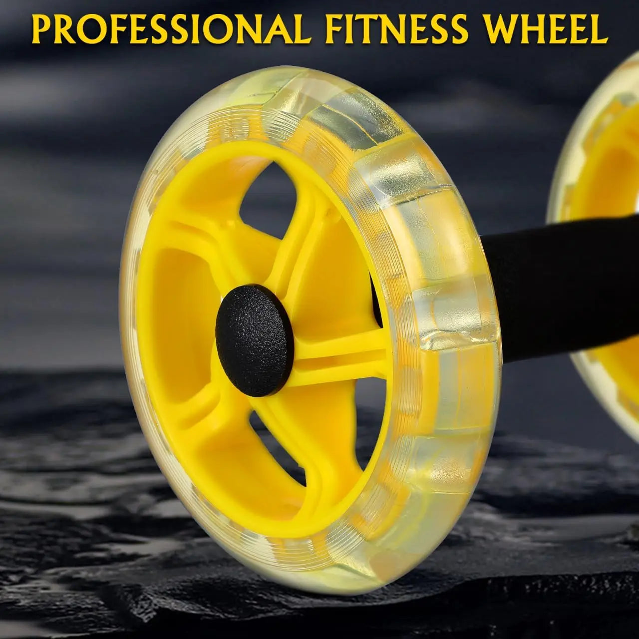 Ab Wheel Fitness Roller For Abdominal Exercise Dual Purpose