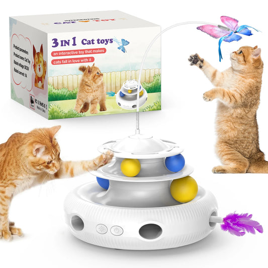 Chargeable Cat Laser Interactive USB Puzzle Toy For Cats