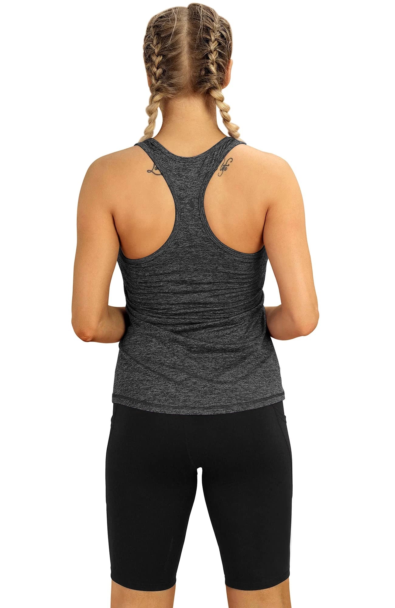 OVESPORT Women Quick Dry Loose Yoga Tank Tops For Workout