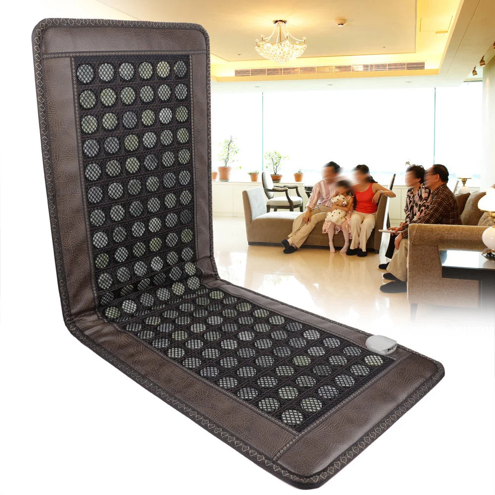 Bymaocar Far Infrared Heating Pad Natural Jade Tourmaline