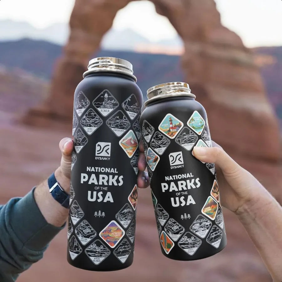 BP National Parks Insulated Stainless Steel Water Bottle
