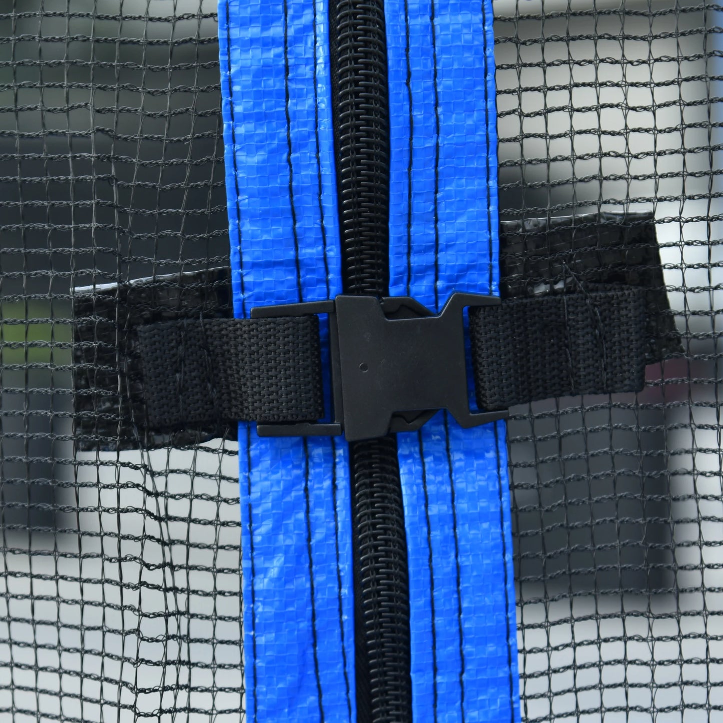 HiMISS 14FT Outdoor Trampoline With Backboard And Enclosure