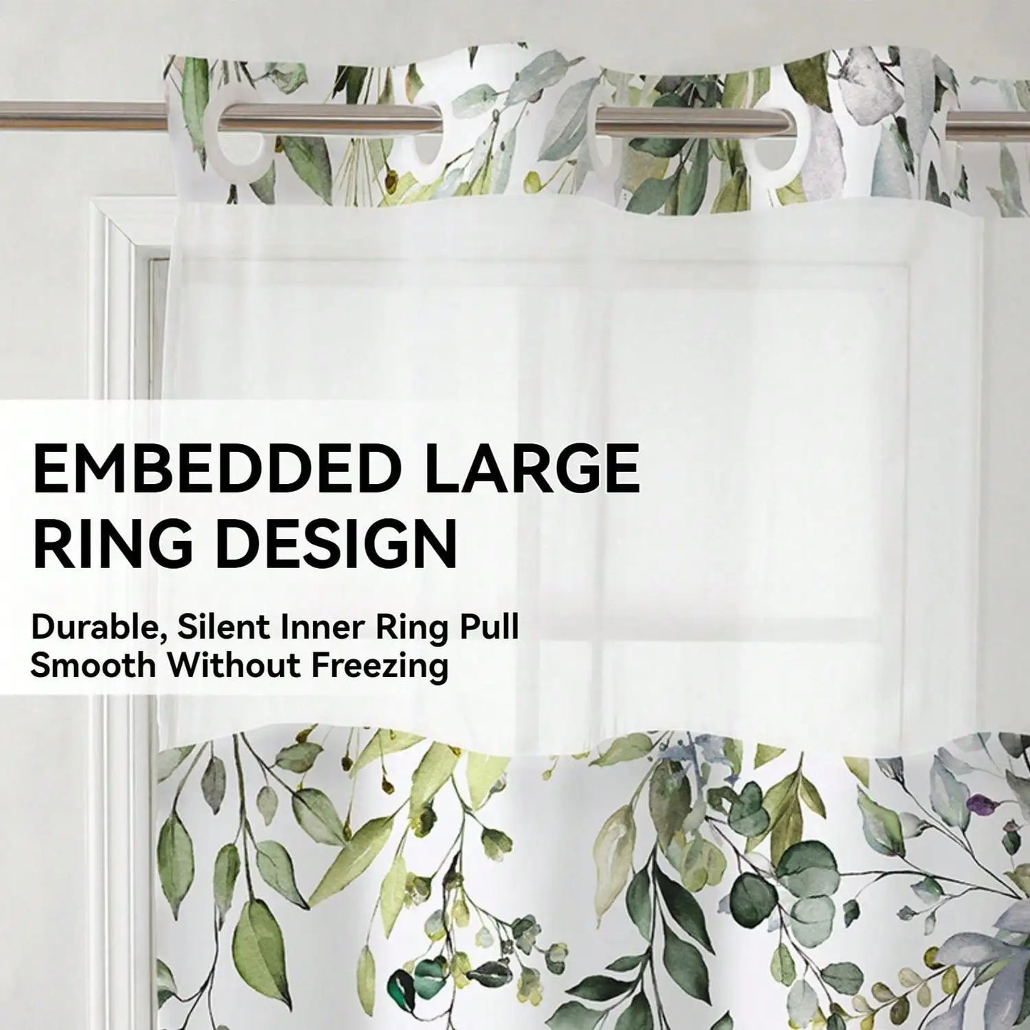 Craft Of Weaving Plants Pattern Waterproof Shower Curtain