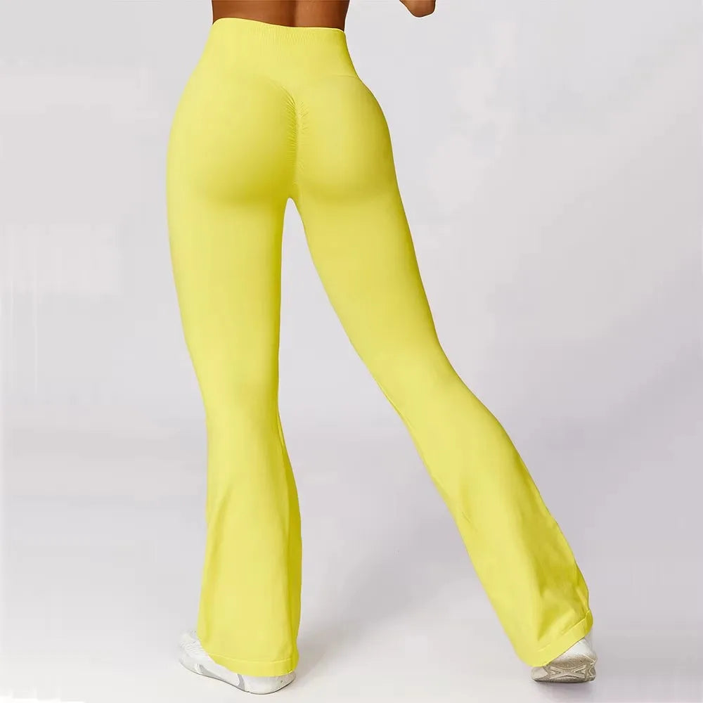 Vital Spark Seamless Flare Leggings High Waist Yoga Pants