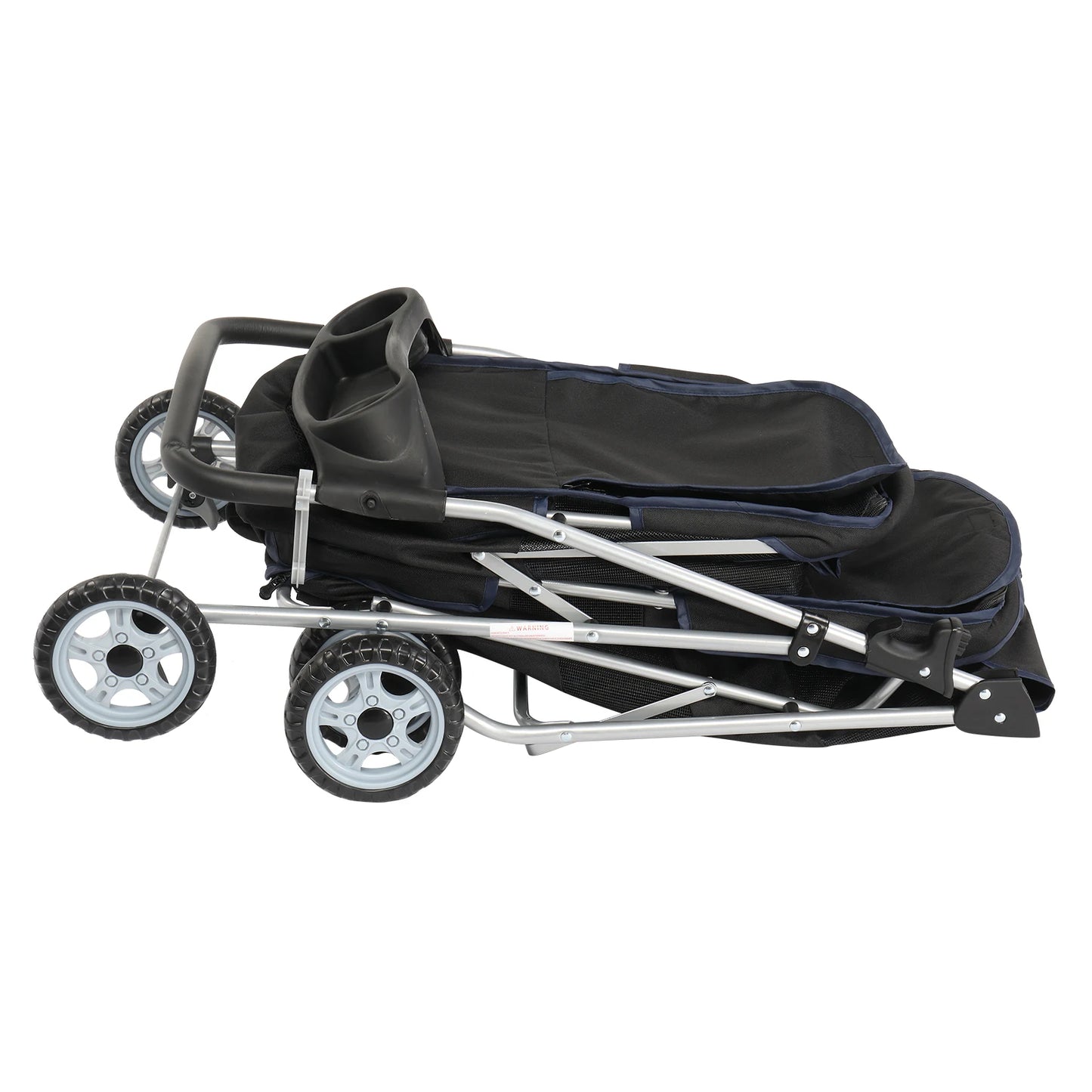 All Breeds Pet Stroller for Two Dogs and Cats Foldable