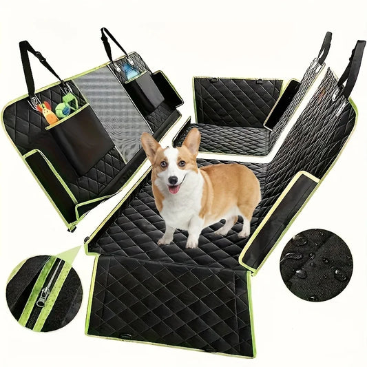 Breed 6 In 1 Pet Car Seat Cushion Waterproof Protector