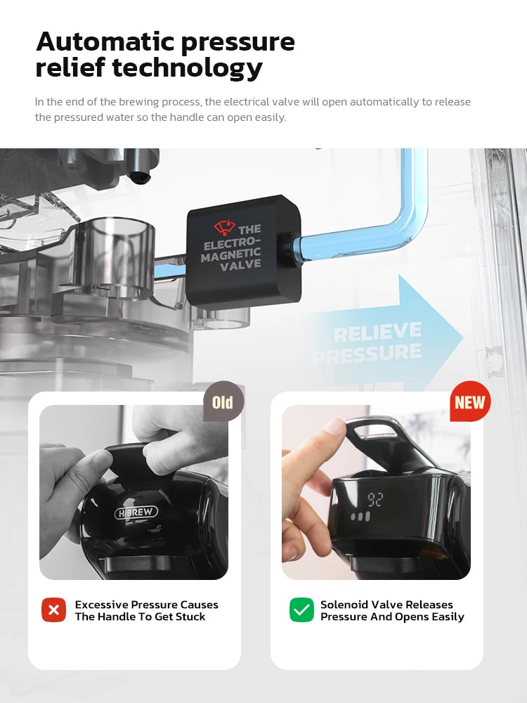 HiBREW 6 In 1 Capsule Coffee Machine Espresso Cappuccino