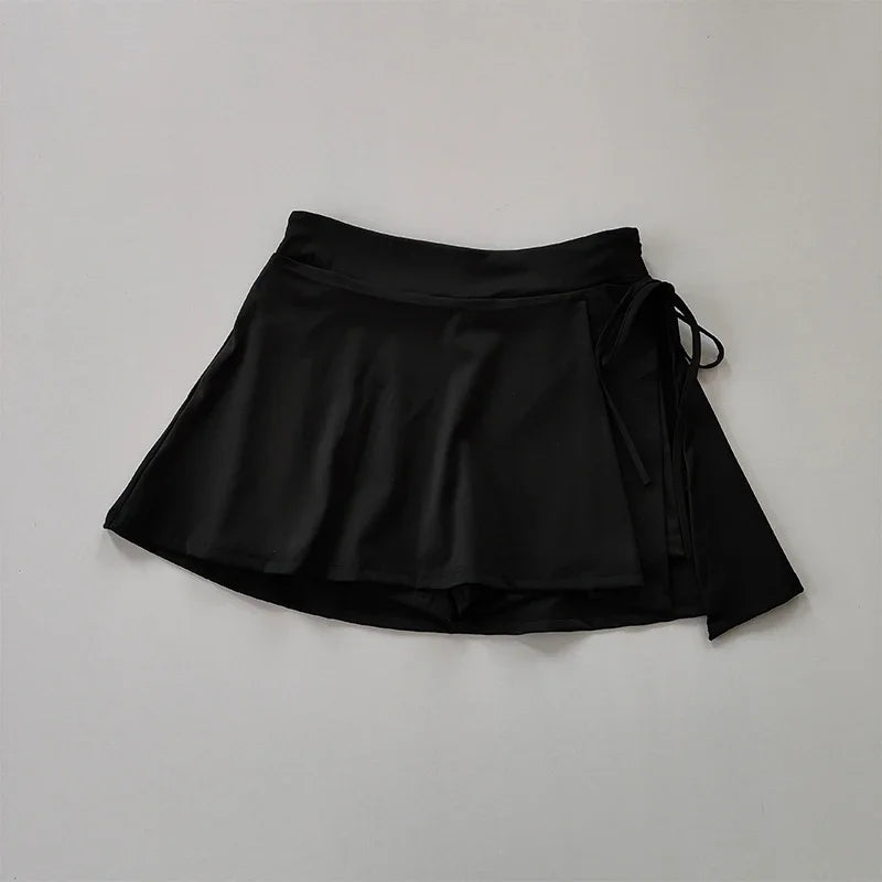 SKINOFSKIN Sports Yoga Skirt Pants For Badminton Tennis