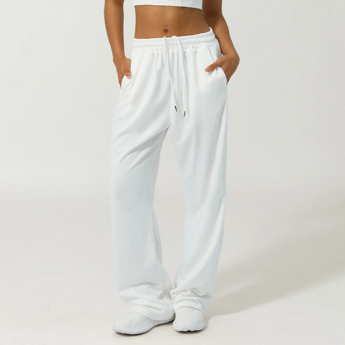 COZOKCN Women Sweatpants Drawstring Pockets Joggers