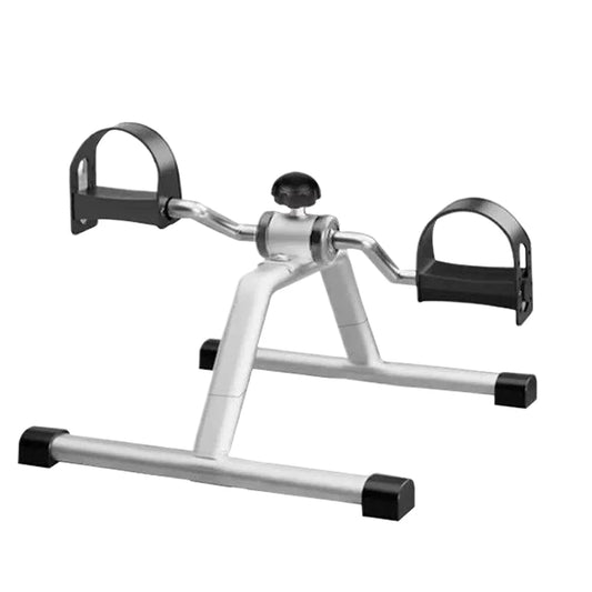 Portable Pedal Exerciser Mini Exercise Bike Adjustable Resistance Foot Peddler Machine Non Slip Mini Bicycle Trainer for Seniors