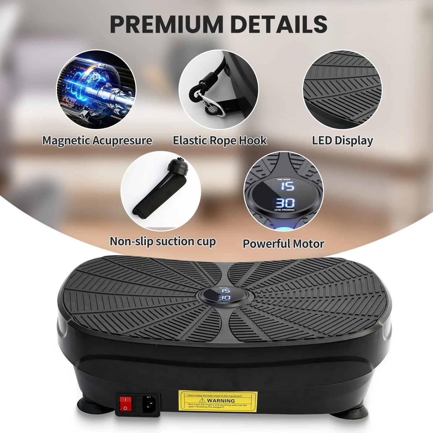 Vibration Plate Exercise Machine For Whole Body Workout