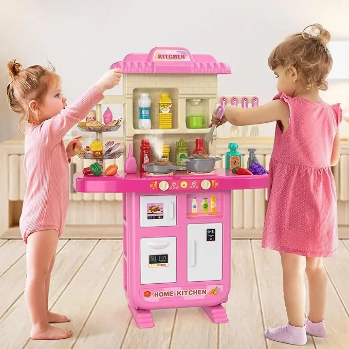 TEMI Play Kitchen Toy Set with Pretend Food