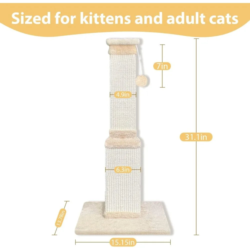 Fujian Cat Scratching Post For Large Indoor Cats Durable