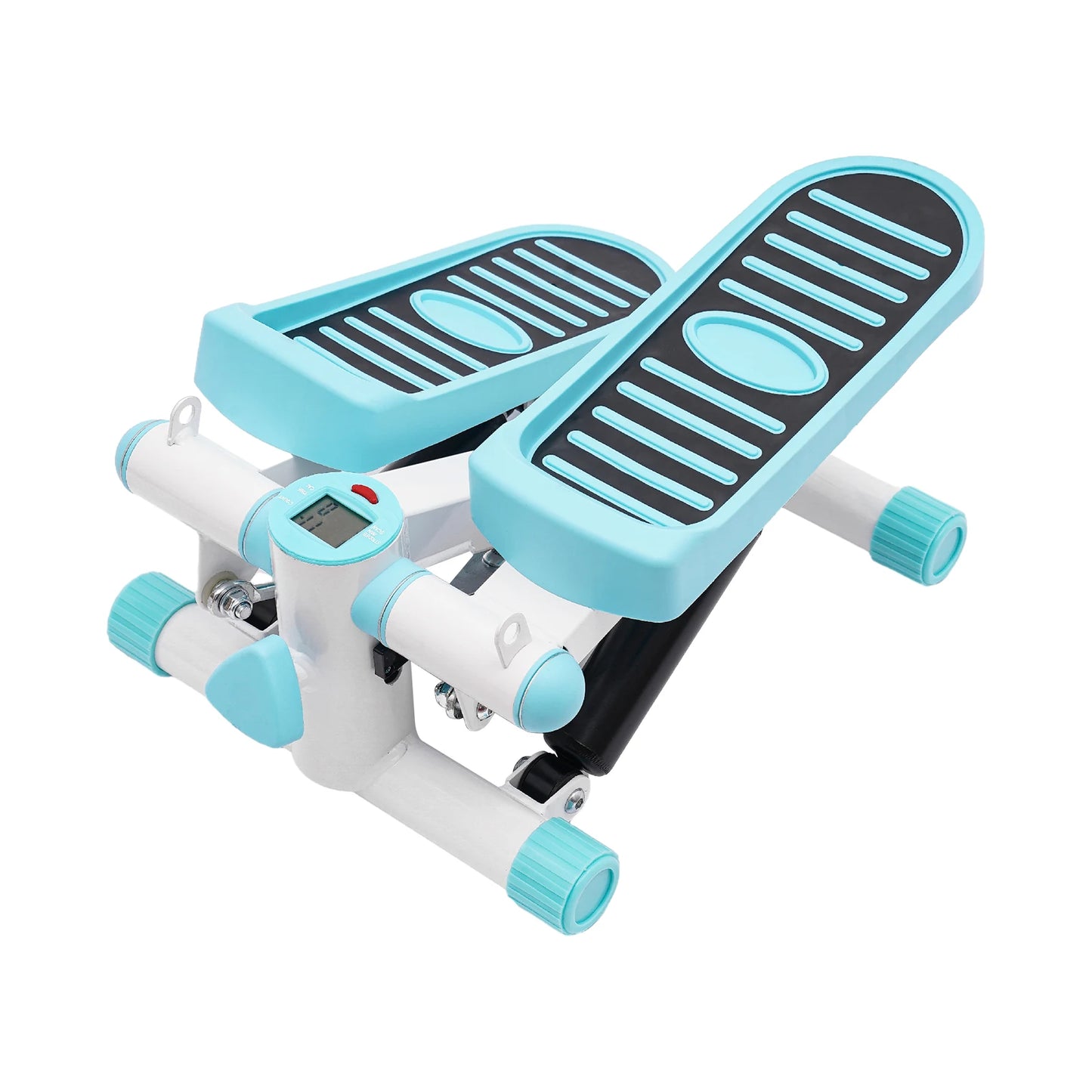 Compact Step Fitness Machine with Real-Time Monitoring
