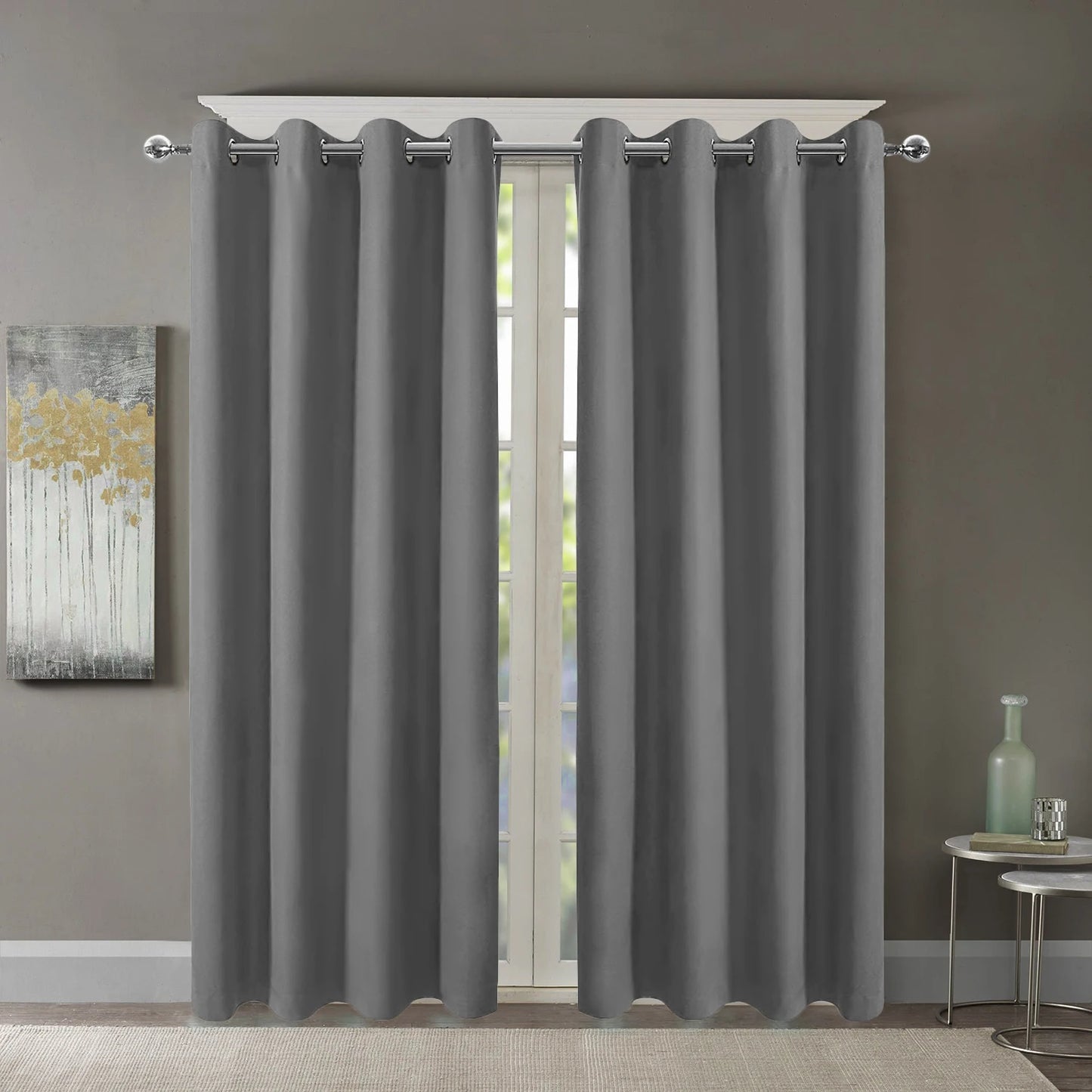 Jiangsu Blackout Curtains Grommet Room Darkening Noise